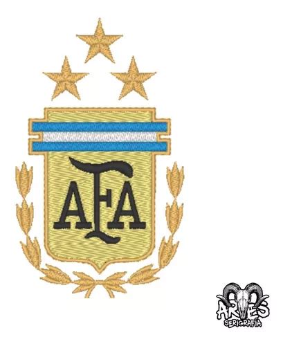 Matriz Para Bordado Escudo Afa Argentina Estrella En Venta En Córdoba