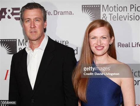 Actor Alan Ruck And Wife Actress Mireille Enos Attend The Motion