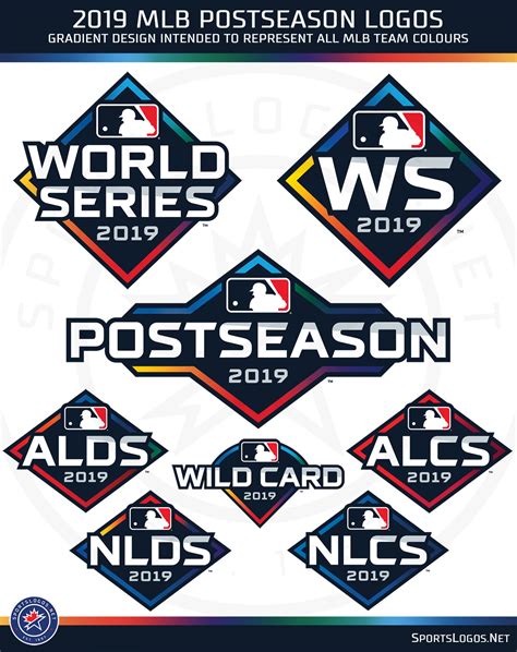 2019 World Series Postseason Logos Officially Revealed By Mlb Sportslogosnet News