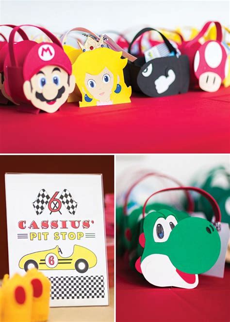 Mad Dash Racing Mario Kart Birthday Party Mario Bros Party Super