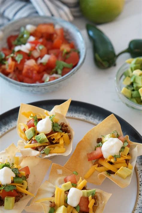 Mini Taco Appetizers Perfect For Any Party A Food Lovers Kitchen