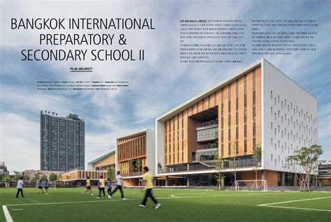 Bangkok International Preparatory And Secondary School Ii Plan Architect