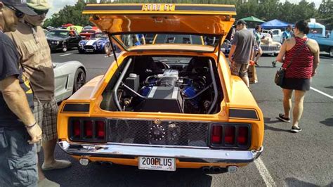 Mid Engined 1970 Mustang