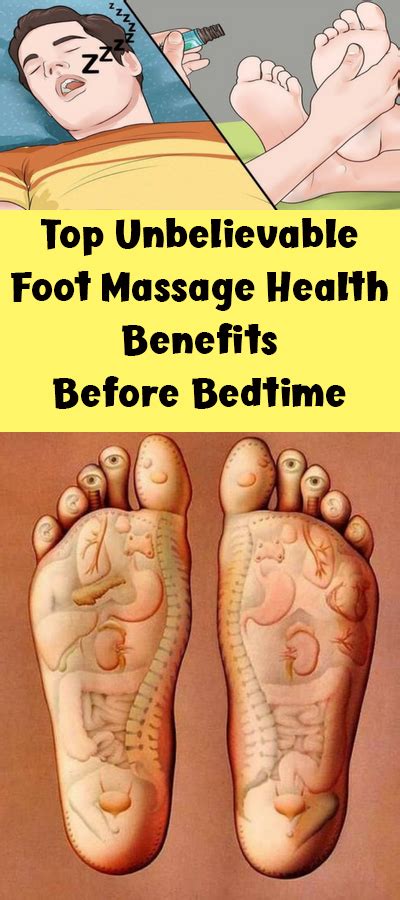 Top Unbelievable Foot Massage Health Benefits Before Bedtime Foot