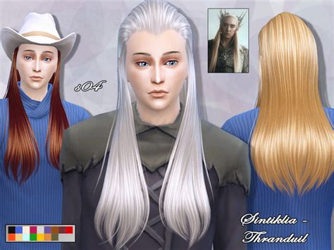 The Sims Resource Sintiklia Hair S04 Thranduil