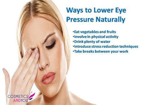 Ways To Lower Eye Pressure Naturally Cosmetics And You Acne