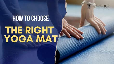 Choosing The Right Yoga Mat Factors To Consider 🧘 Youtube