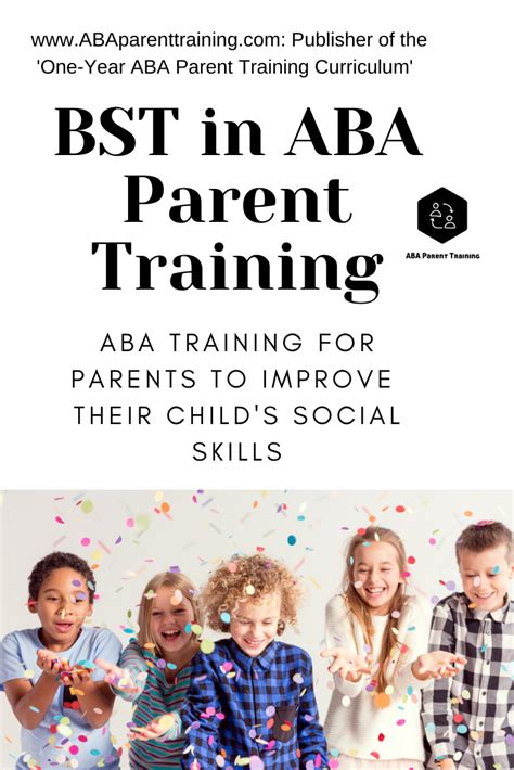 Bst In Aba Parent Training Aba Training For Parents To Improve Their