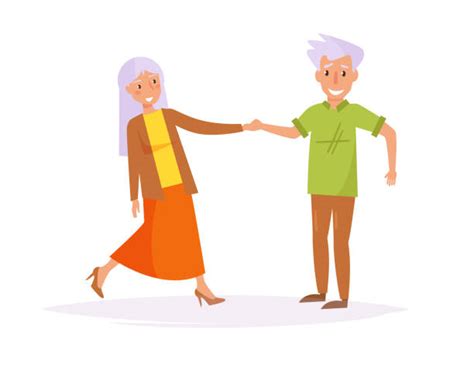Best Older Couple Dancing Illustrations Royalty Free Vector Graphics