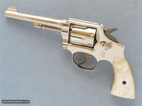 Smith And Wesson 38 Military And Police Cal 38 Special Pearl Steer