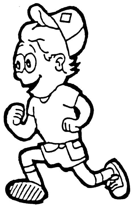 Clipart Running Black And White 20 Free Cliparts Download Images On