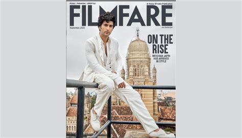 Meezaan Jafri Graces The Cover Page Of Filmfare Magazine Lifeandtrendz