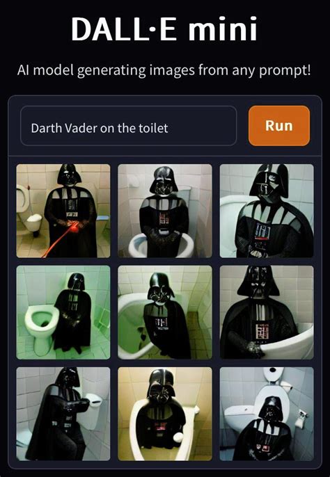 Darth Vader On The Toilet Scrolller