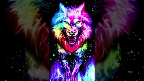 Samsung Galaxy Theme Rainbow Fire Wolf Youtube