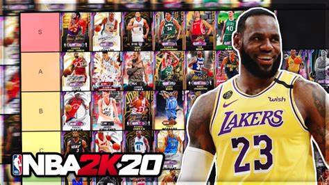 The Final Ranking The Best Players In Nba 2k20 Myteam Tier List