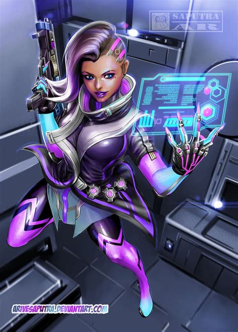 Pin By Irham Swt On Cosplay Over Sombra Overwatch Overwatch