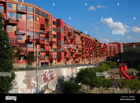 The Wave Residential Project In Berlin Germany Stock Photo Alamy