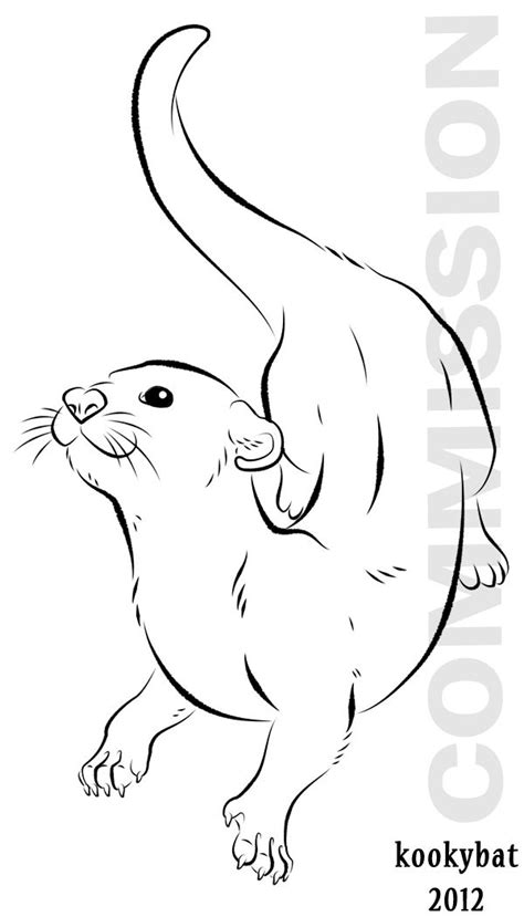 Otter Vector By Kookybat On Deviantart Otter Art Otter Tattoo Otters