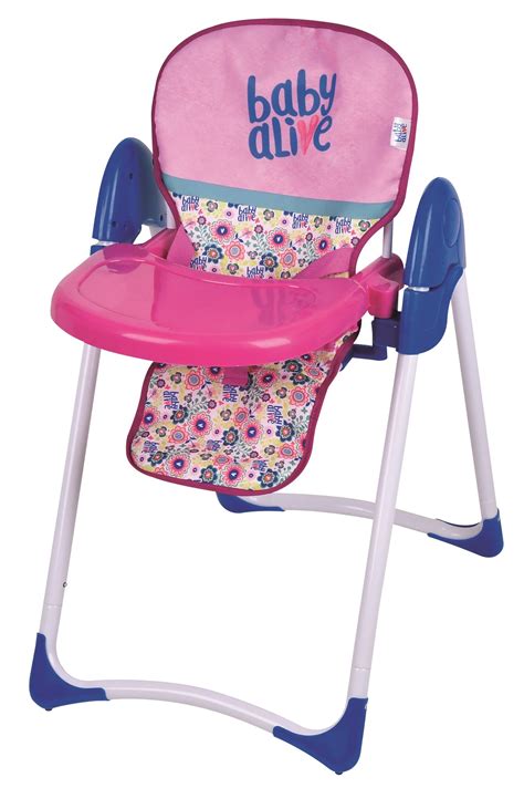 New Baby Alive Doll Deluxe High Chair Toy T For Christmas
