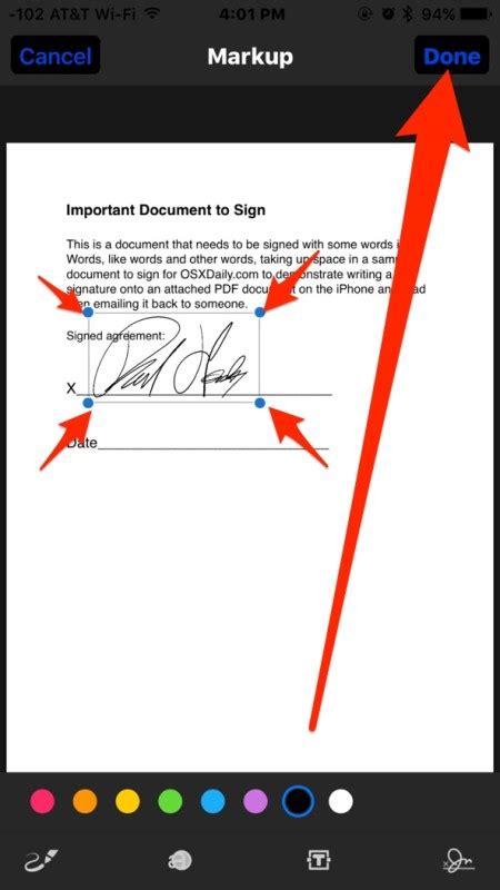 Pdf expert offers not only annotation, but document signing, form creation and a rather handy customer signatures feature which doesn't save the signature to the what do you use for pdfs on your ipad or iphone? How to Sign Documents on iPhone & iPad from eMail Quickly