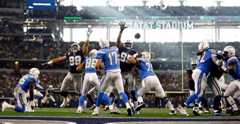 Highlights from los angeles' thanksgiving day triumph. Philip Rivers, Chargers beat fading Cowboys on ...