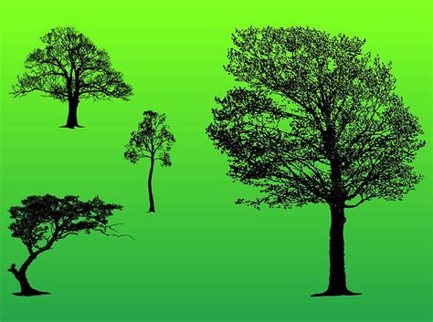 Vector Tree Pack Ai Uidownload