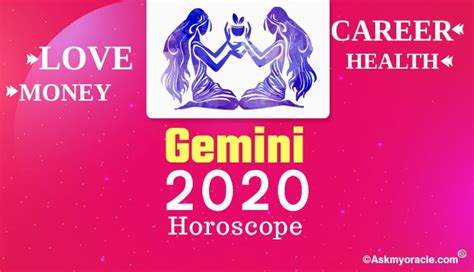 Gemini Horoscope 2020 Gemini 2020 Horoscope Predictions