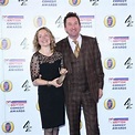 Lee Mack with his wife at the music award – Married Biography