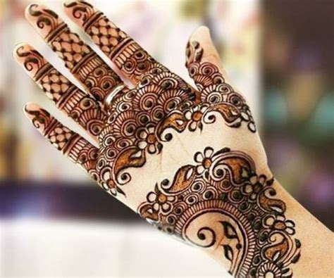 Wonderful Front Hand Mehndi Design Front Hand Eid Mehndi