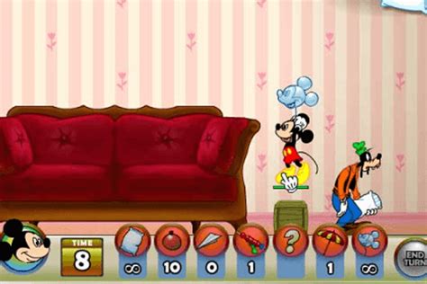 Mickey Friends In Pillow Fight Free Play No Download Funnygames