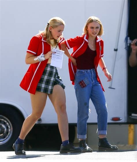 On The Set Of Yoga Hosers Lily Rose Melody Depp Photo 38641369 Fanpop