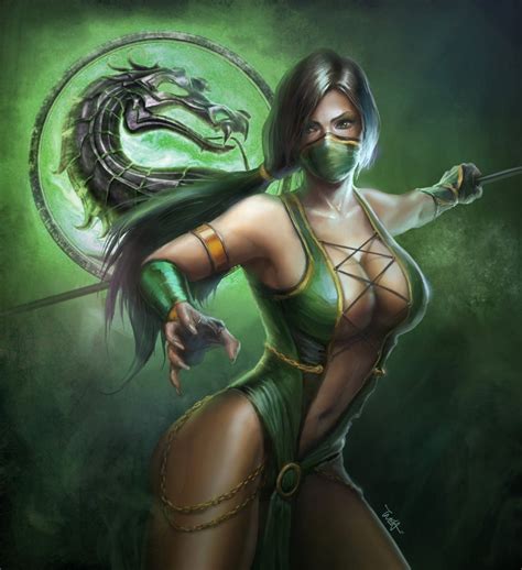 Francis Tneh Jade Mortal Kombat Mortal Kombat Series 1girl