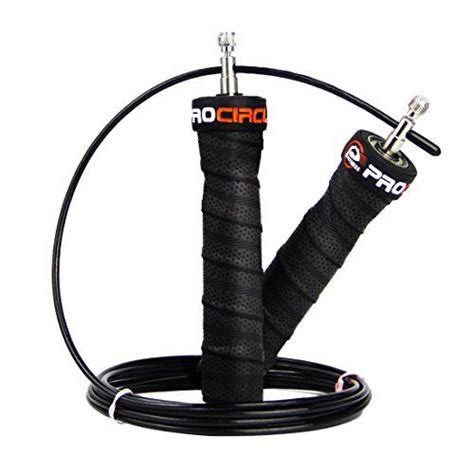 Procircle Speed Jump Rope Natral Handle Adjustable With Ball Bearings