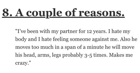 People Admit Why They Dont Like To Cuddle After Sex