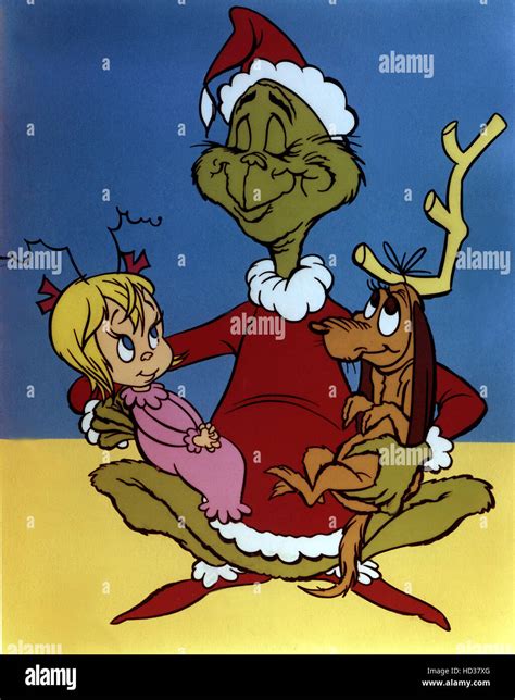How The Grinch Stole Christmas Cindy Lou Who Grinch Max 1966 Stock