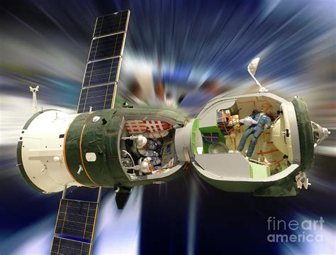 Soyuz Tma Spacecraft Model By Detlev Van Ravenswaayscience Photo Library