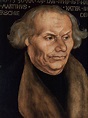 Cranach (the Elder) Portrait of Hans Luther (detail) 1527 Oil and ...