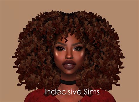 Lolhey Afro Hair Sims 4 Cc Sims Hair Toddler Hair Sims 4