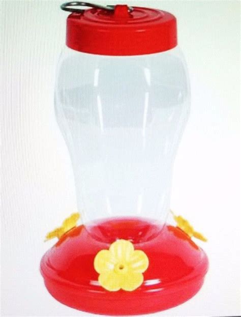 6 flowers at the best online prices at ebay! Red Plastic Hummingbird Feeder Nectar Flower. Size is 4.25 ...