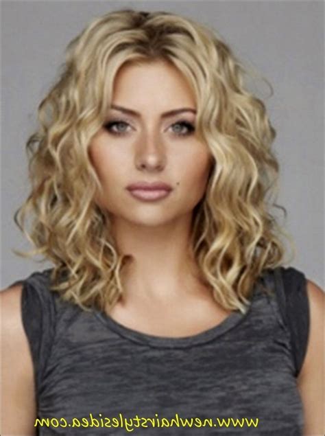 Image Result For 2015 Middle Length Perm Hairstyle Medium Curly Hair