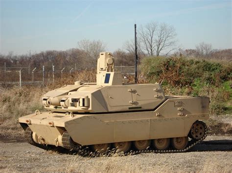 Bae Black Knight Tank Unmanned Ground Vehicle Military Machine