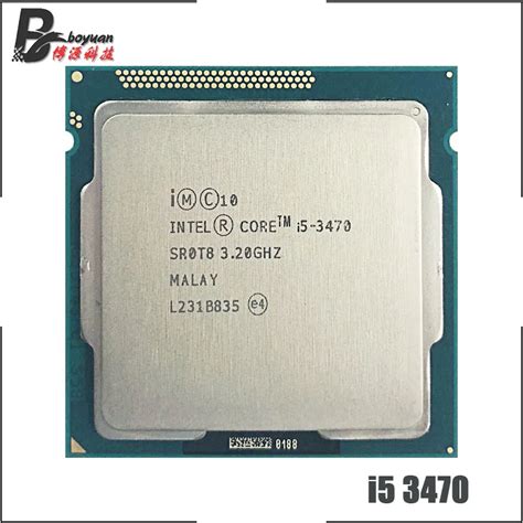 Procesador Intel Core I5 I5 3470 3470 32 Ghz Quad Core Cpu 6m 77w Lga
