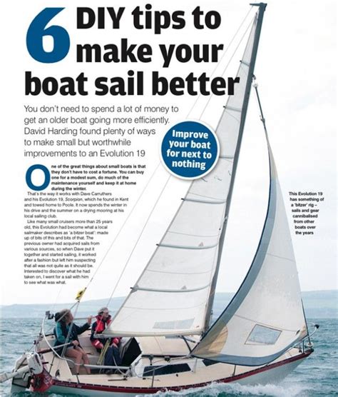 Six Diy Tips To Make Your Boat Sail Better Artofit