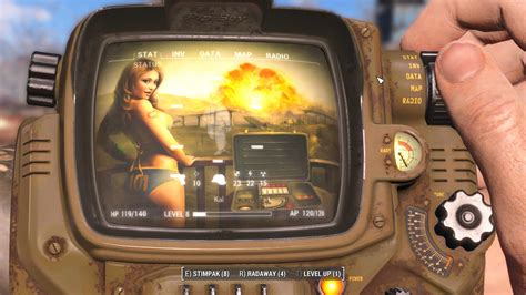 PipBoy Screen Sexy Vault Girl At Fallout 4 Nexus Mods And Community