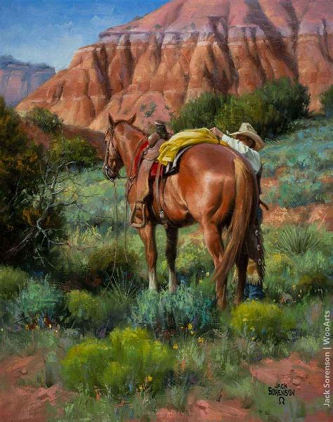 Jack Sorenson Gallery Wild West Oil Paintings American Artist