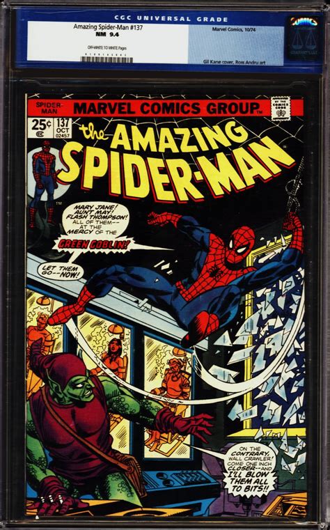 Comicconnect Amazing Spider Man 1963 98 2003 13 137 Cgc Nm 94