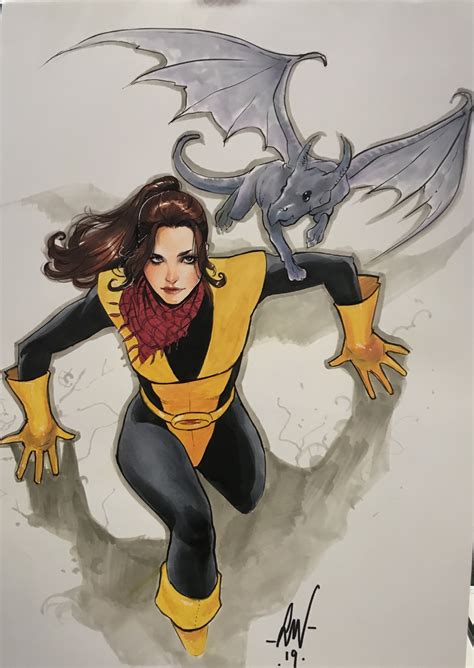 Kitty Pryde And Lockheed By Lucas Werneck In Mike Aka Off White
