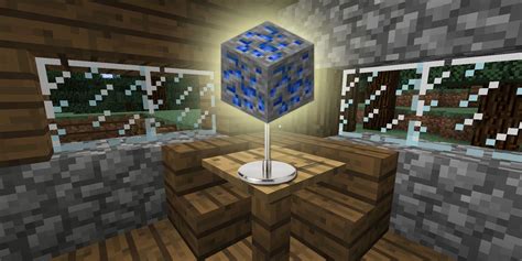 Minecraft Player Creates Homemade Ore Lamp In Real Life