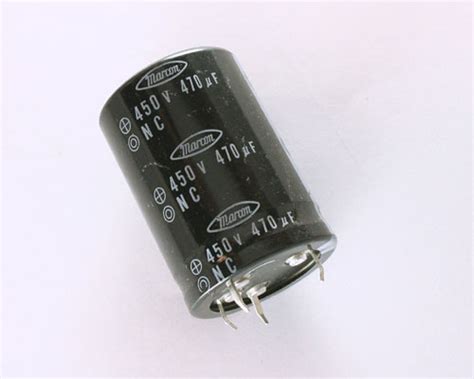 Ceauf2w471m40 Marcon Capacitor 470uf 450v Aluminum Electrolytic Snap In