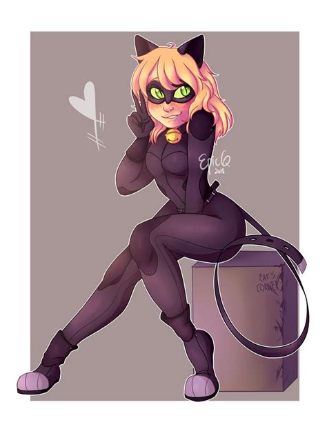 Femchat Noir By Xepicgamequestsx Miraculous Ladybug Oc Miraculous